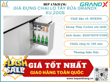 Giá đựng chai lọ tẩy rửa  GRANDX XU.200S - 200mm